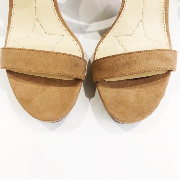Sam Edelman Circus Abigail tan Suede Heel sz 9 - Picture 3 of 5